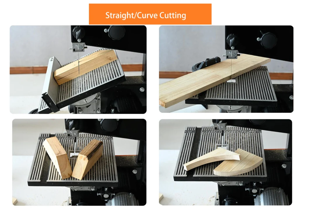 10 Inch Vertical Electric Jig Saw Cutting Wood Bandsaw Woodworking Band Saw Machine