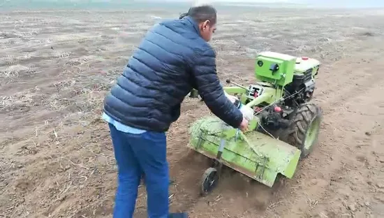 Acessórios e ferramentas para trator de caminhada / Máquina agrícola Pto pequeno trator rebento cuitivator acessórios para rebento motorizado