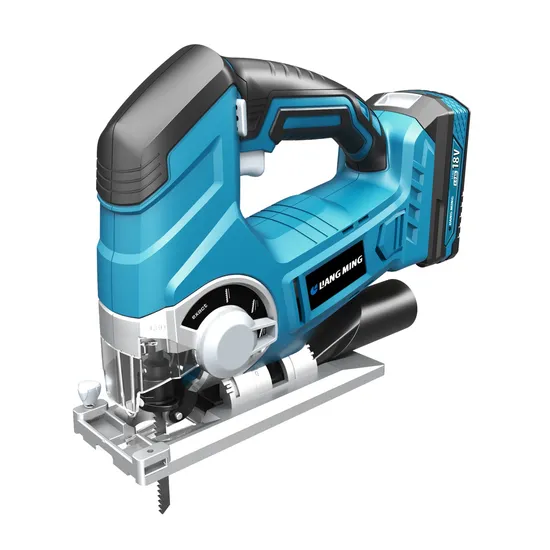 Ferramenta elétrica de plataforma sem fio 18V/20V de íon de lítio máquina de serra tico-tico para madeira